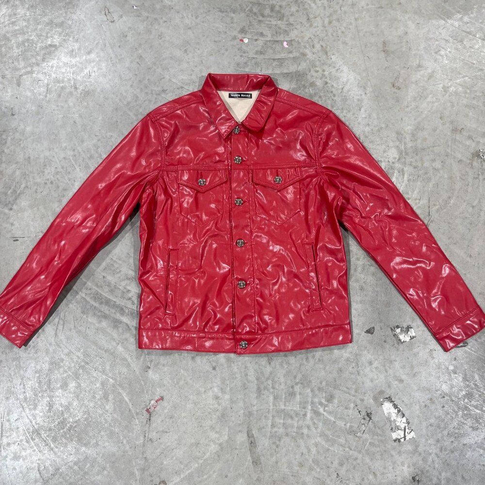 NEW SEVENTH HEAVEN RED JACKET SZ LARGE